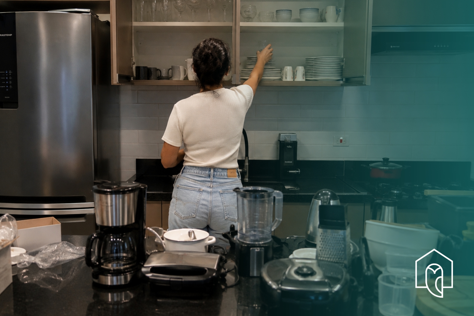 Ambiente preparado para receber hóspedes no aluguel por temporada