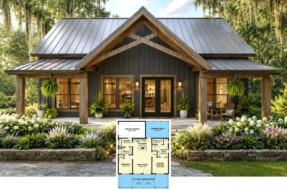 Farmhouse-ul modern care redefinește conceptul de barndominium