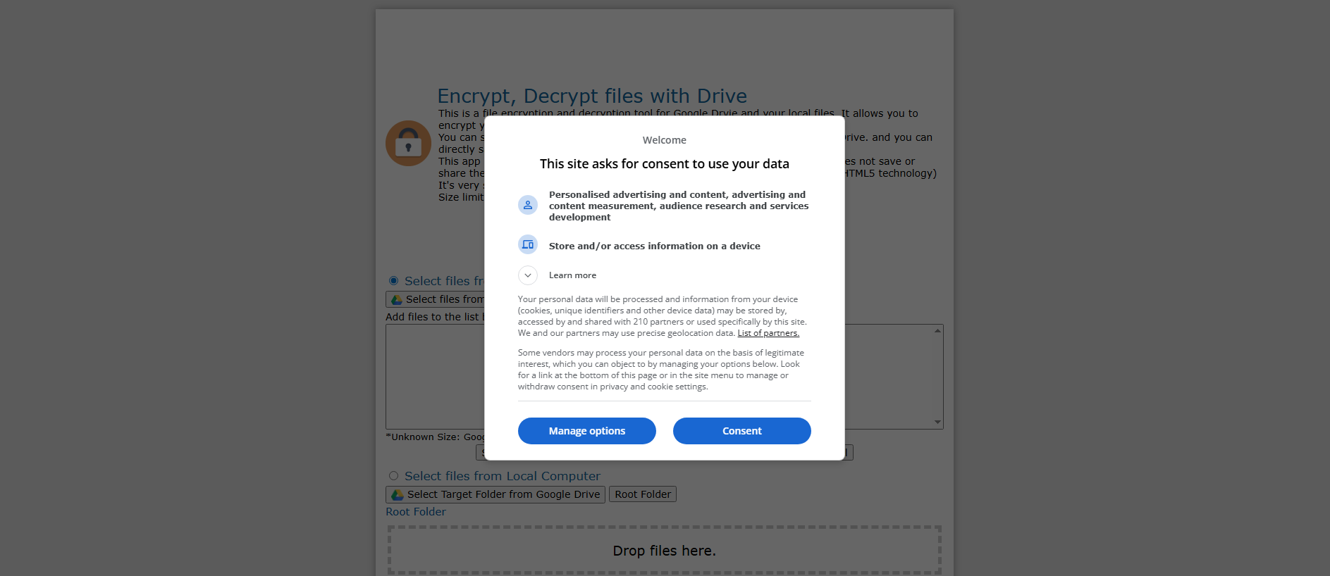 Gespeicherte Aufnahme von encryptdrive.booogle.net