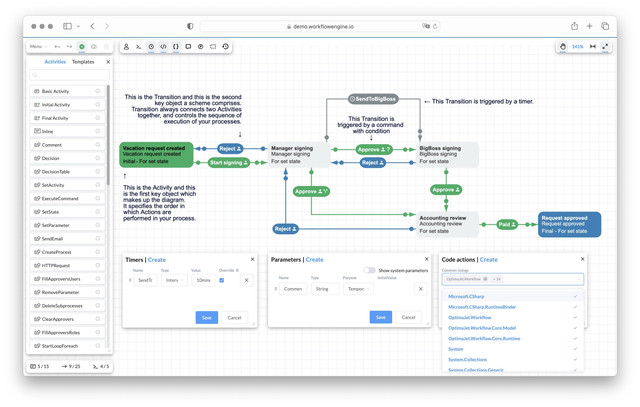 Download Workflow Engine .NET v21.1