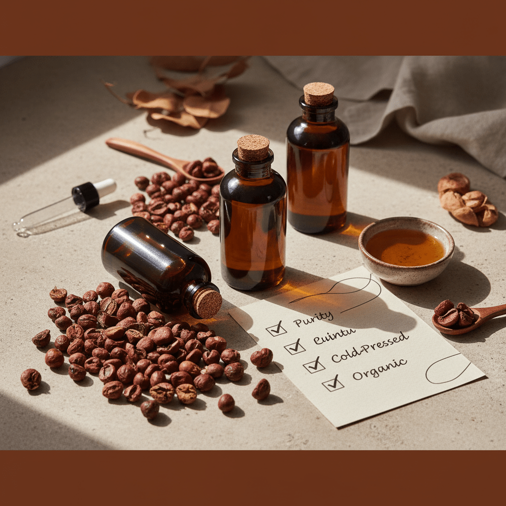 Healthy hair strands after amla seed oil care