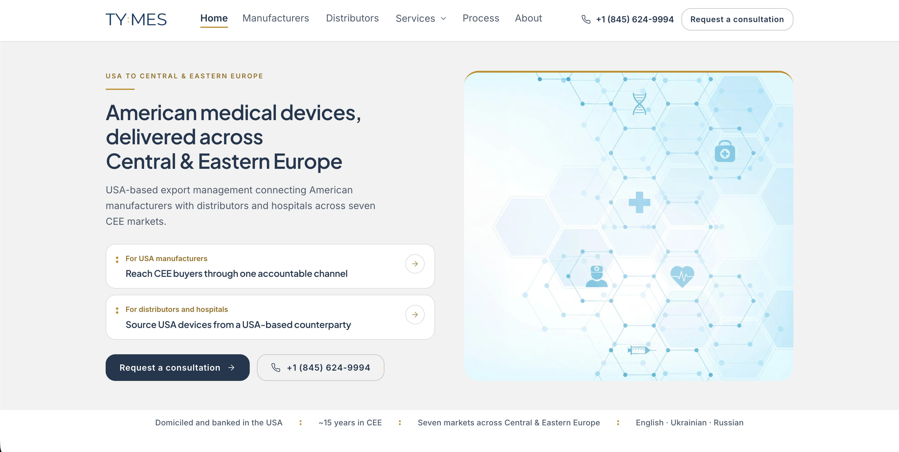 TYMES Export Management — Website, CRM, Google Ads & Local SEO
