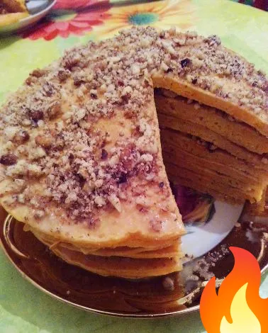 Постер Тыквенные панкейки