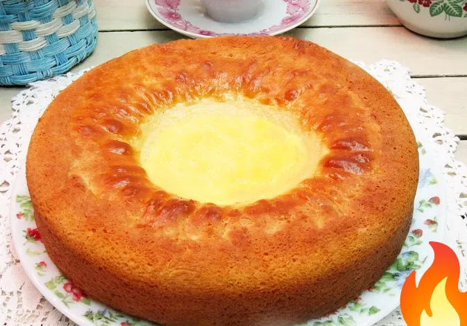 Постер Ленивая ватрушка с творогом