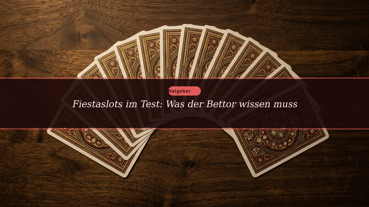 Fiestaslots im Test: Was der Bettor wissen muss
