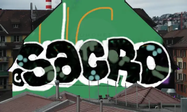 Graffiti artwork by H812