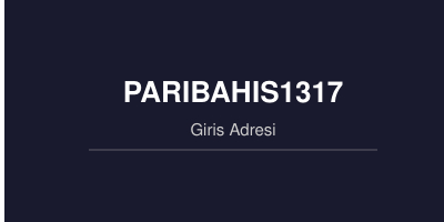 Paribahis1317