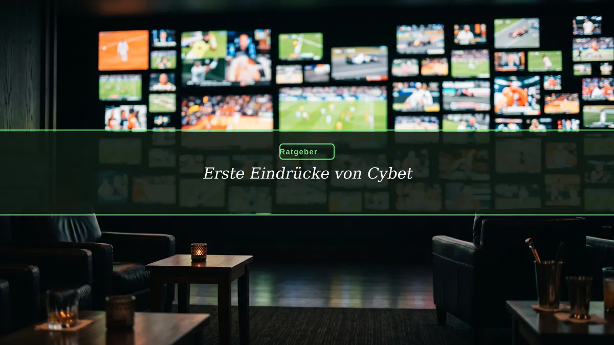 Erste Eindrücke von Cybet
