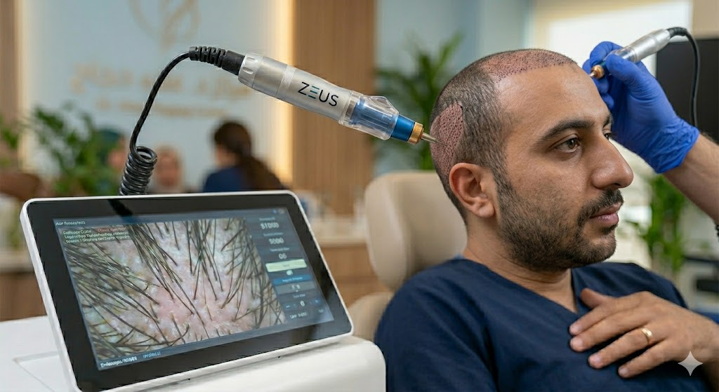 عمليات زرع الشعر بالاقتطاف بمركز د.علاء حجاج