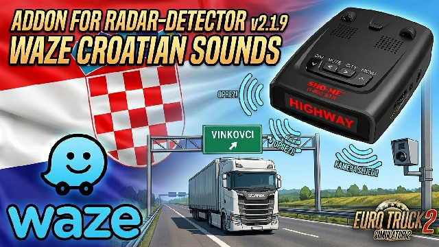 Waze Croatian Voices for Radar Detector