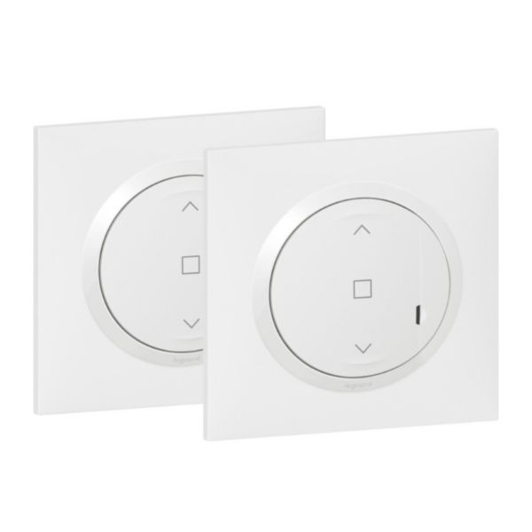 Pack Dooxie with Netatmo – Interrupteur volet roulant + commande sans fil – Blanc