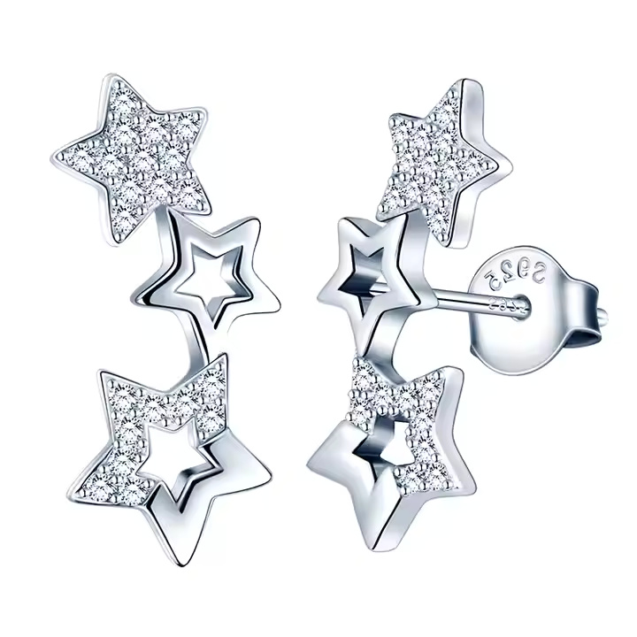 Triple Star Climber Studs