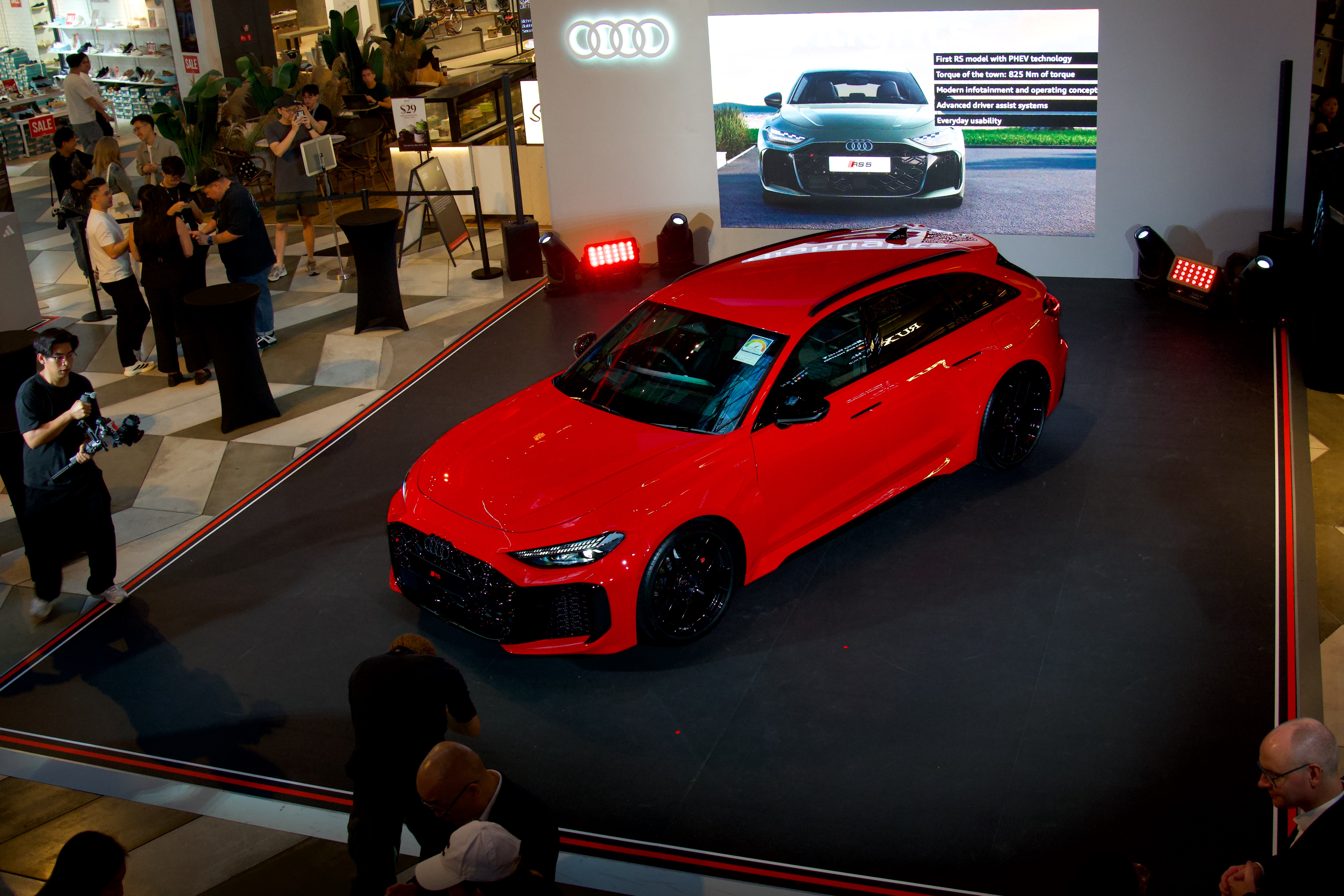 The all-new Audi RS 5 in Singapore