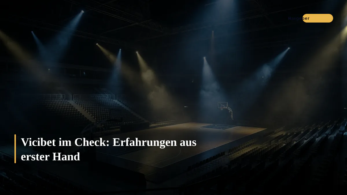 Vicibet im Check: Erfahrungen aus erster Hand