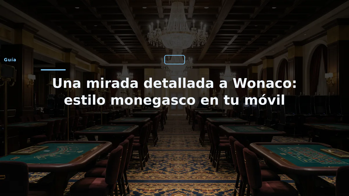 Una mirada detallada a Wonaco: estilo monegasco en tu móvil