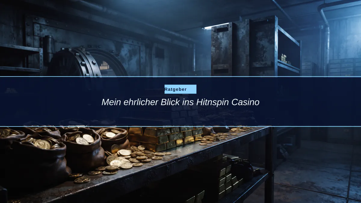 Mein ehrlicher Blick ins Hitnspin Casino