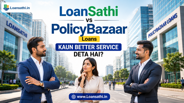 Loansathi vs PolicyBazaar Loans Comparison: Which Platform Offers Better Service?