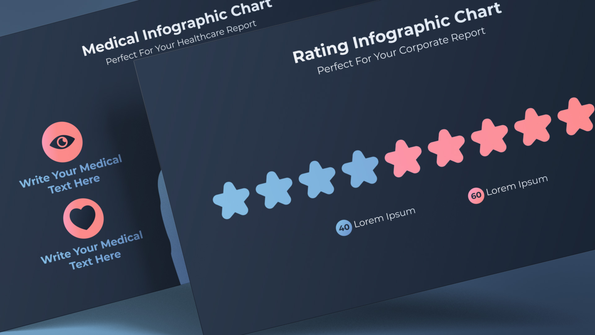Modern Dark Infographics Modern Dark Infographics