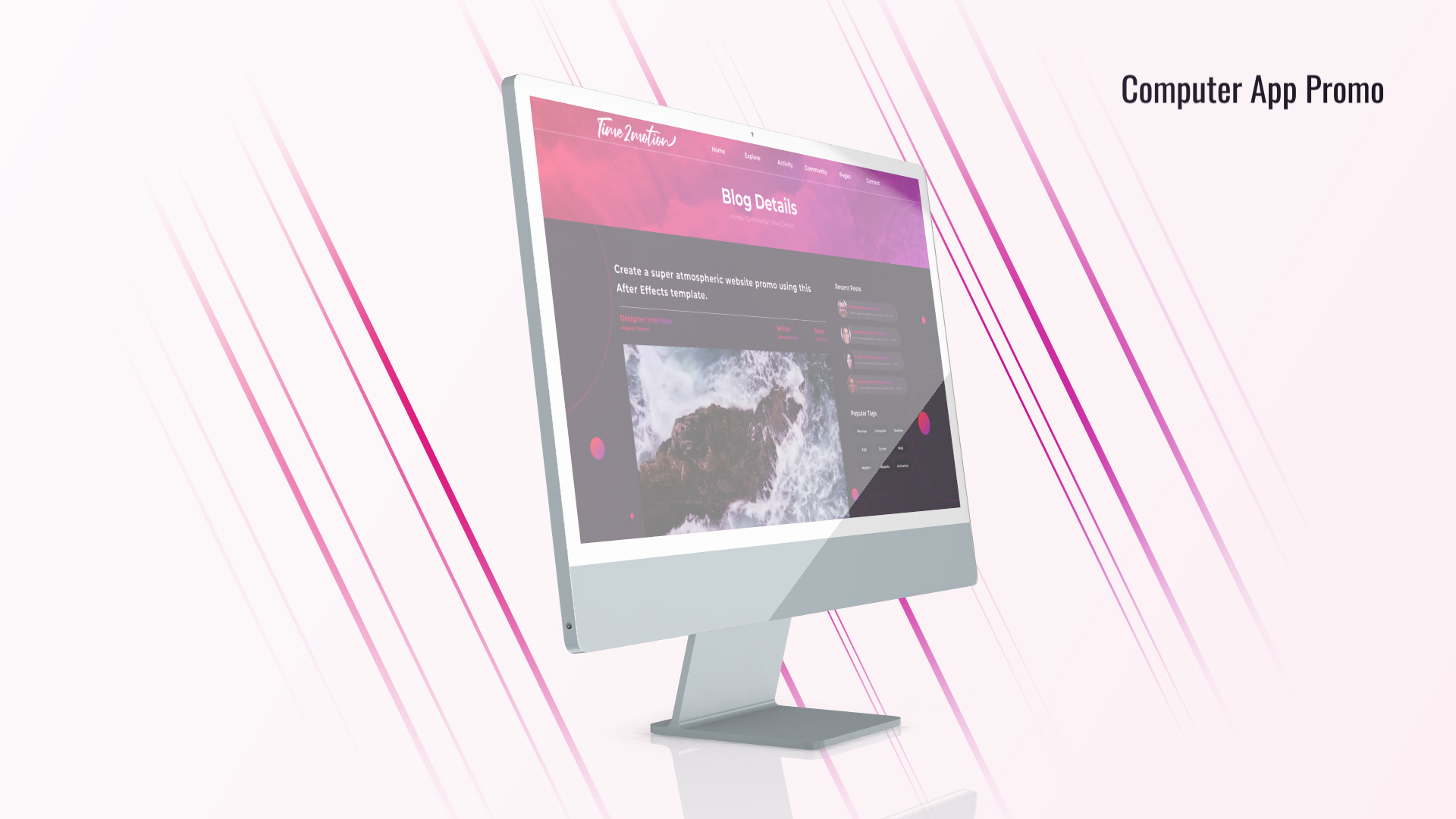 Screen Mockup Presentation