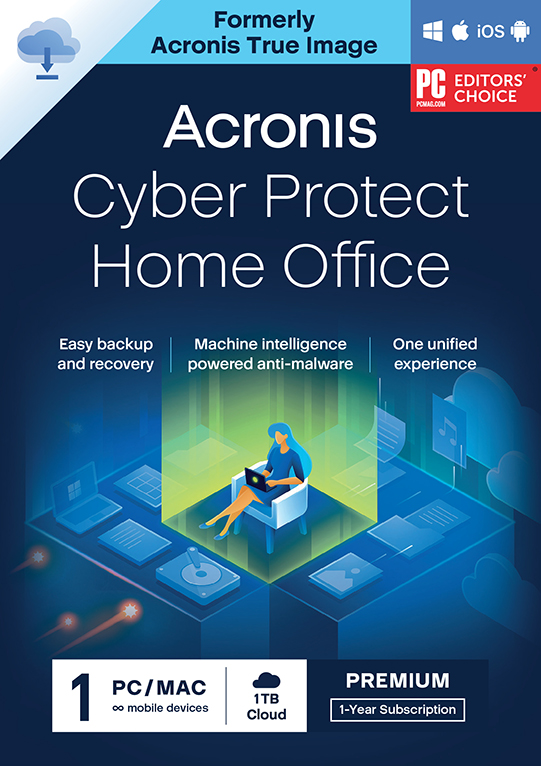 Poster for Acronis Cyber Protect Home Office 2021