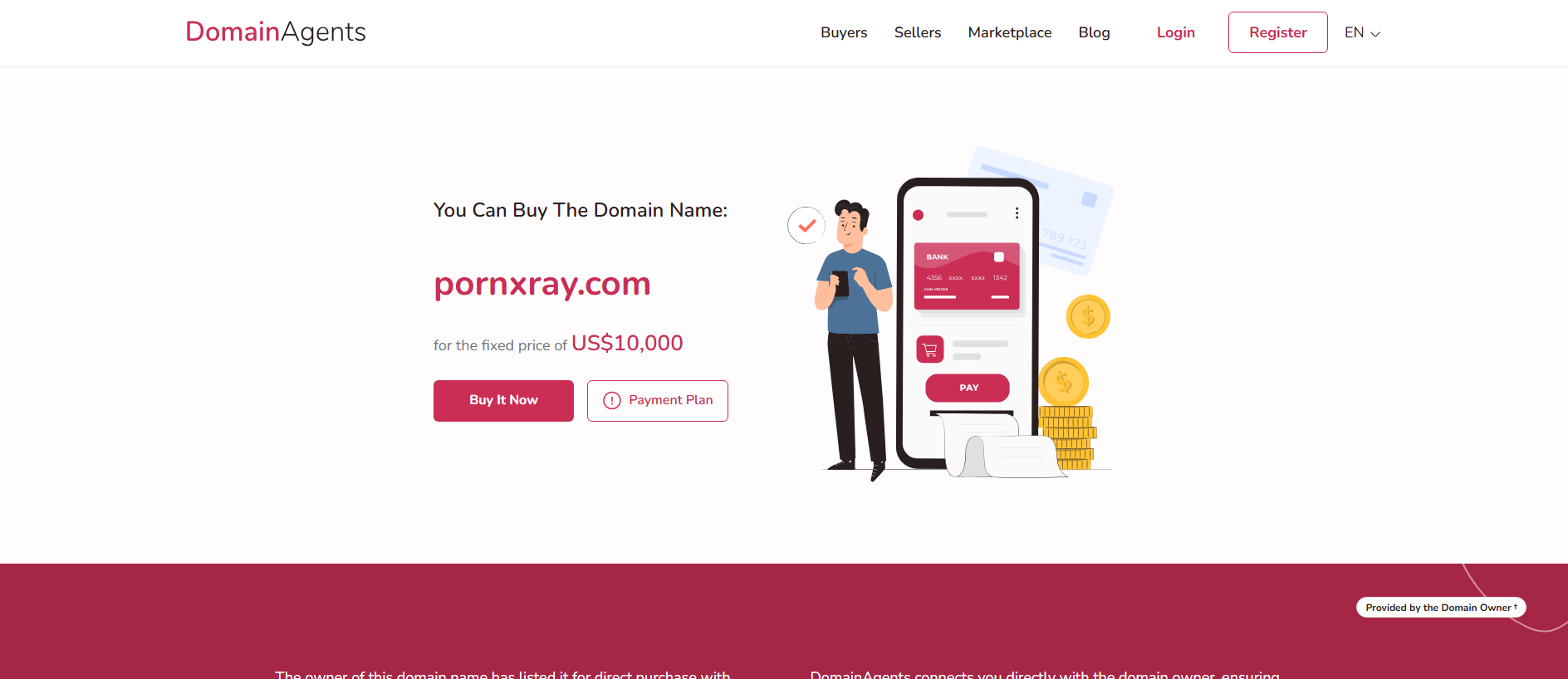 Screenshot of pornxray.com