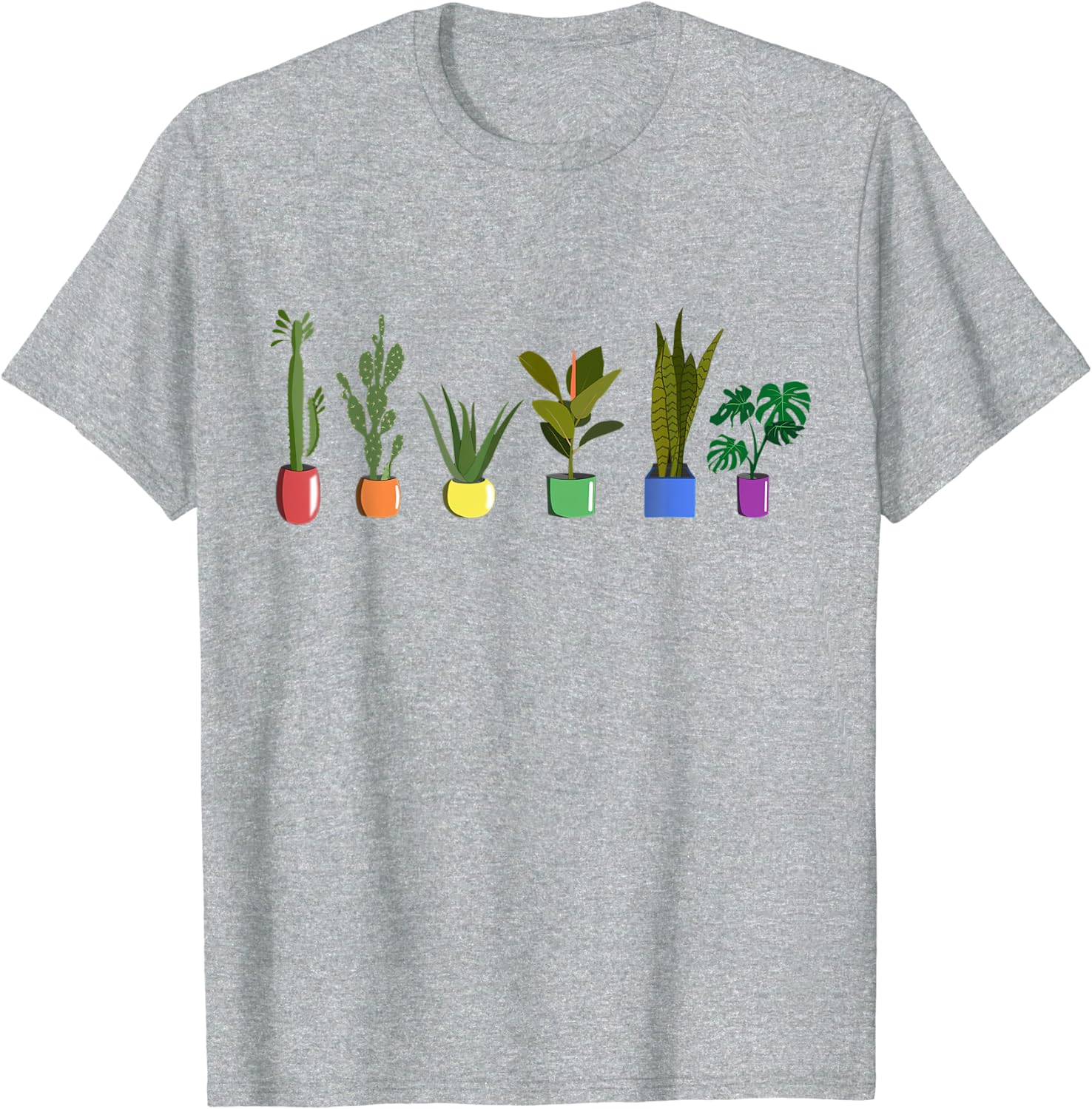 Plant Gardening LGBT Gay Trans Pride Rainbow Gift Unisex T-Shirt