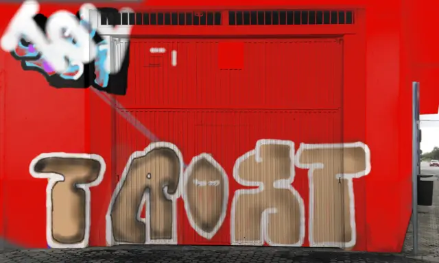 Graffiti artwork by taost