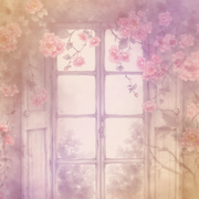 flowered windows