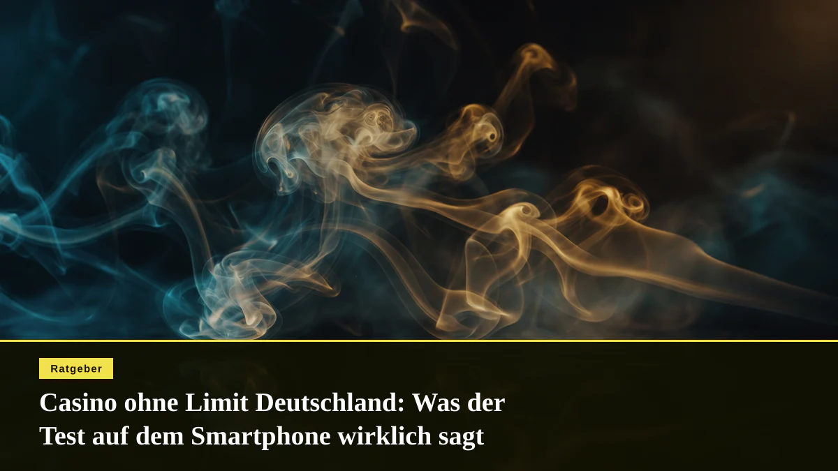 Casino ohne Limit Deutschland: Was der Test auf dem Smartphone wirklich sagt