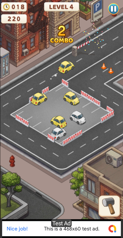 Parking Escape Puzzle - Puzzle Game Android Studio Project with AdMob Ads + Ready to Publish