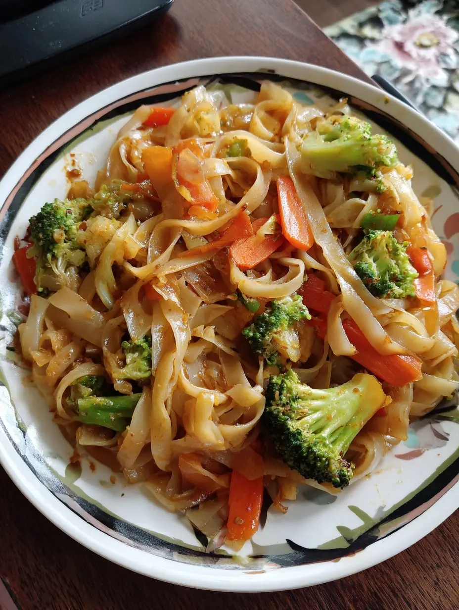 Delicious Variations of Vegetable Pad See Ew