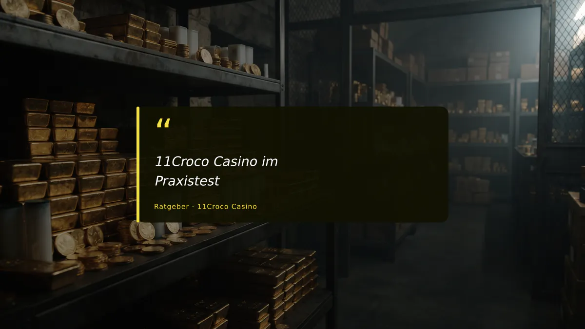 11Croco Casino im Praxistest