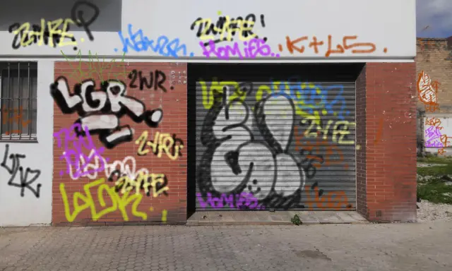 Graffiti artwork by Rickertos