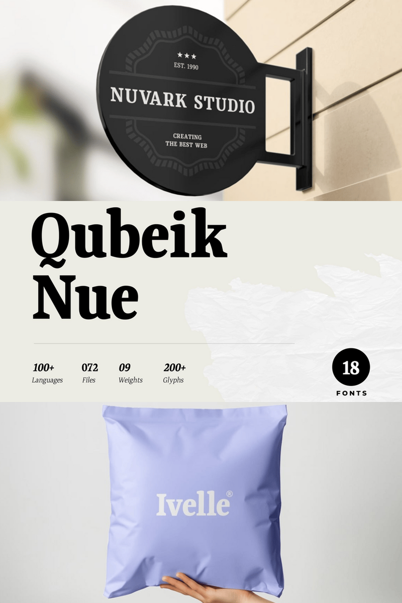 Qubeik: Can Timeless Elegance Redefine Your Editorial Layouts & Website Headlines?