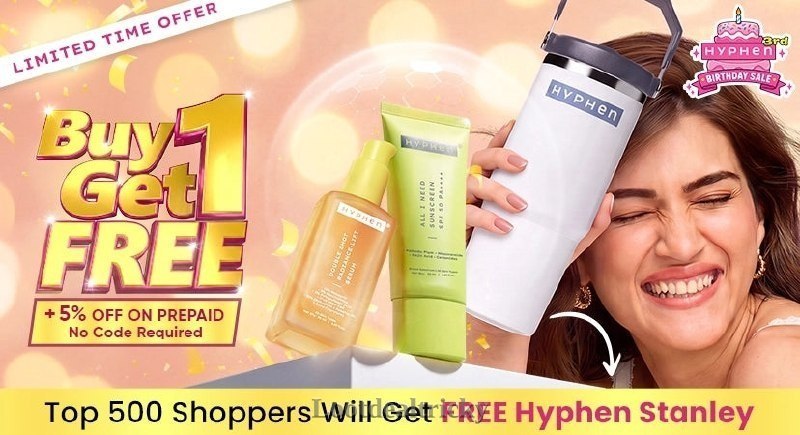 Hyphen Buy 1 – Mind-Blowing Saving @ 1