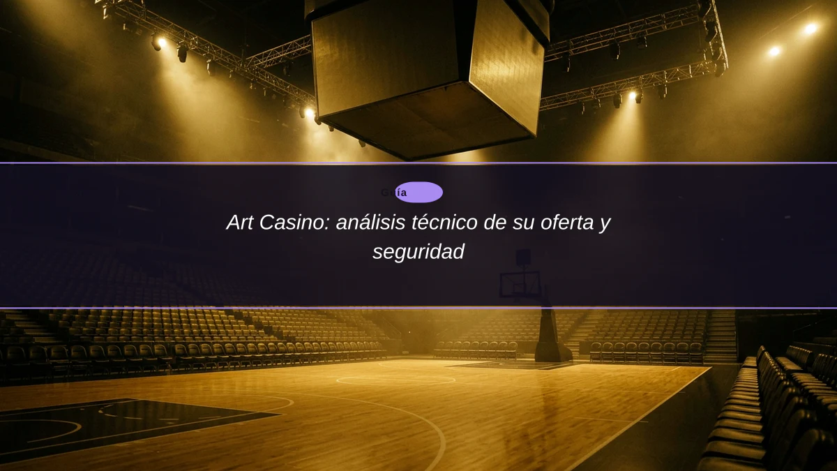 Art Casino: análisis técnico de su oferta y seguridad