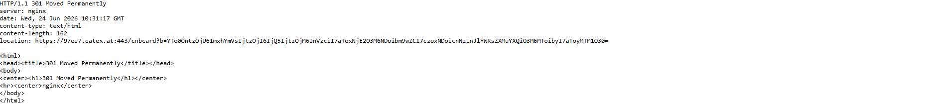 Forensic screenshot of 97ee7.catex.at showing the phishing page layout