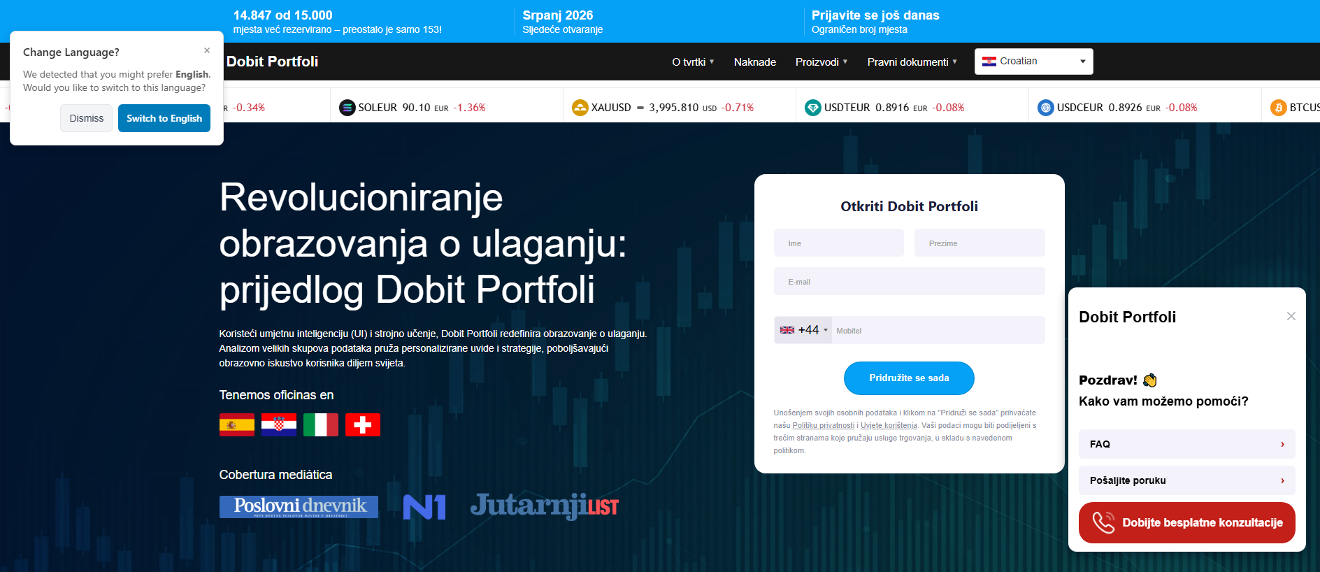 Acquisizione salvata di dobit-portfoli.org