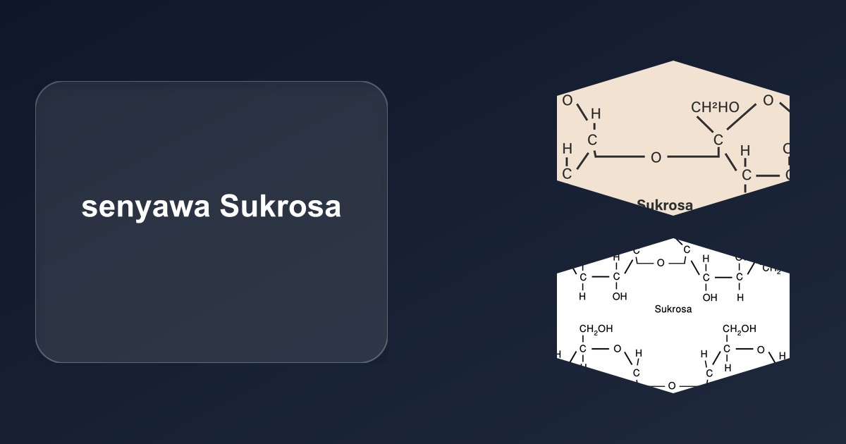 Dinamika Struktur, pKa, dan Kesetimbangan Asam-Basa Sukrosa
