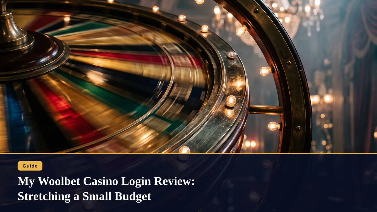 My Woolbet Casino Login Review: Stretching a Small Budget