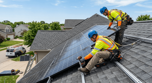 Installazione di un impianto fotovoltaico