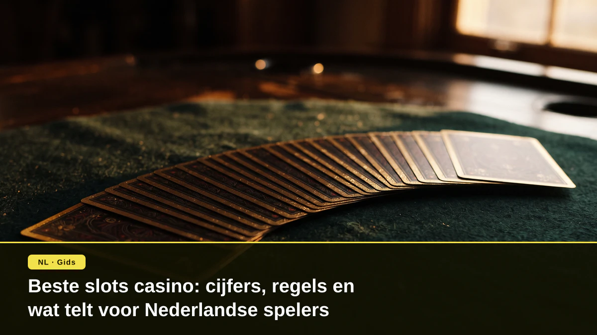 Beste slots casino: cijfers, regels en wat telt voor Nederlandse spelers