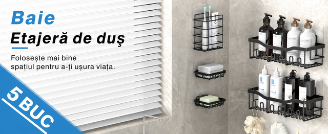 Set organizatoare baie NextWave - imagine 1