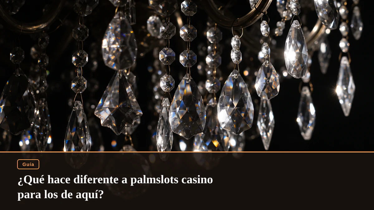 ¿Qué hace diferente a palmslots casino para los de aquí?