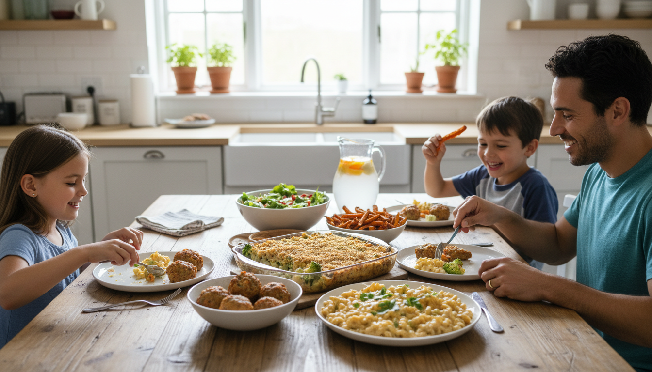 Easy Family Dinner Recipes: 35 Simple Meals Families Love healthy easy family dinner recipes kids will eat