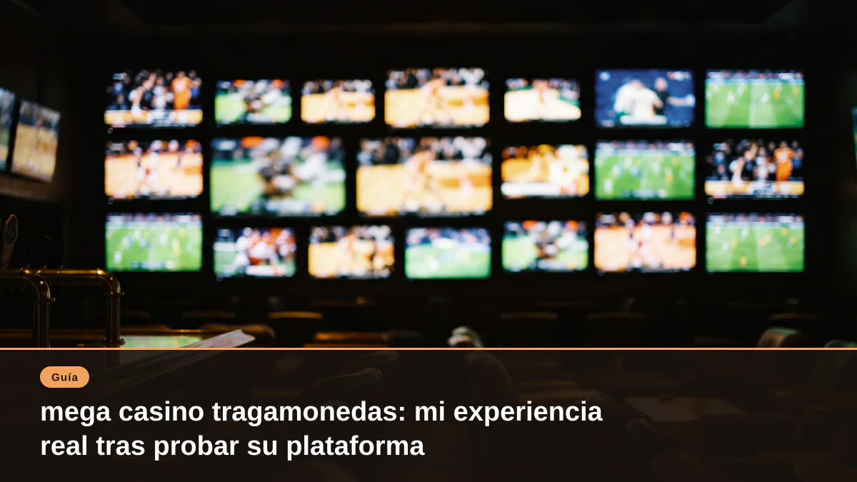 mega casino tragamonedas: mi experiencia real tras probar su plataforma