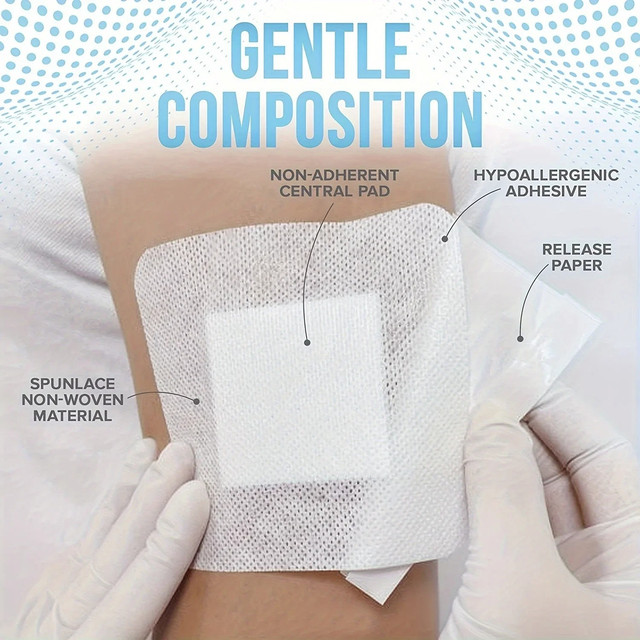 Nonwoven Adhesive Wound Dressings