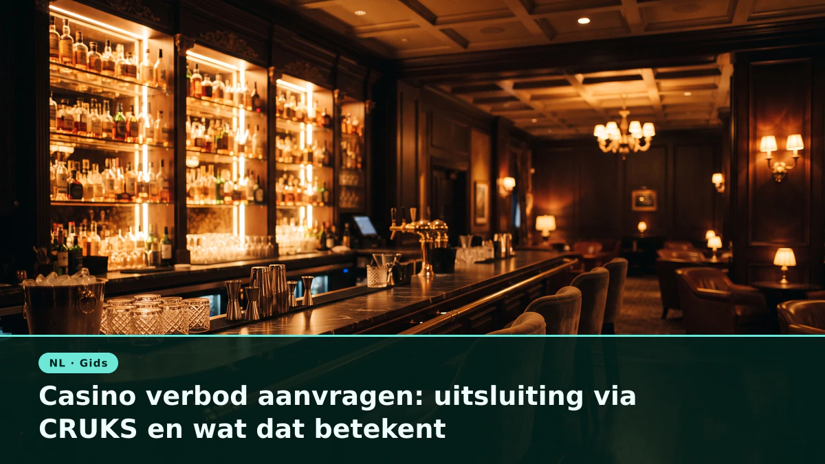 Casino verbod aanvragen: uitsluiting via CRUKS en wat dat betekent