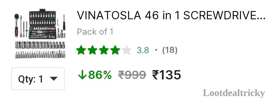 85 Off Vinatosla – Just ₹135 | Loot Lo