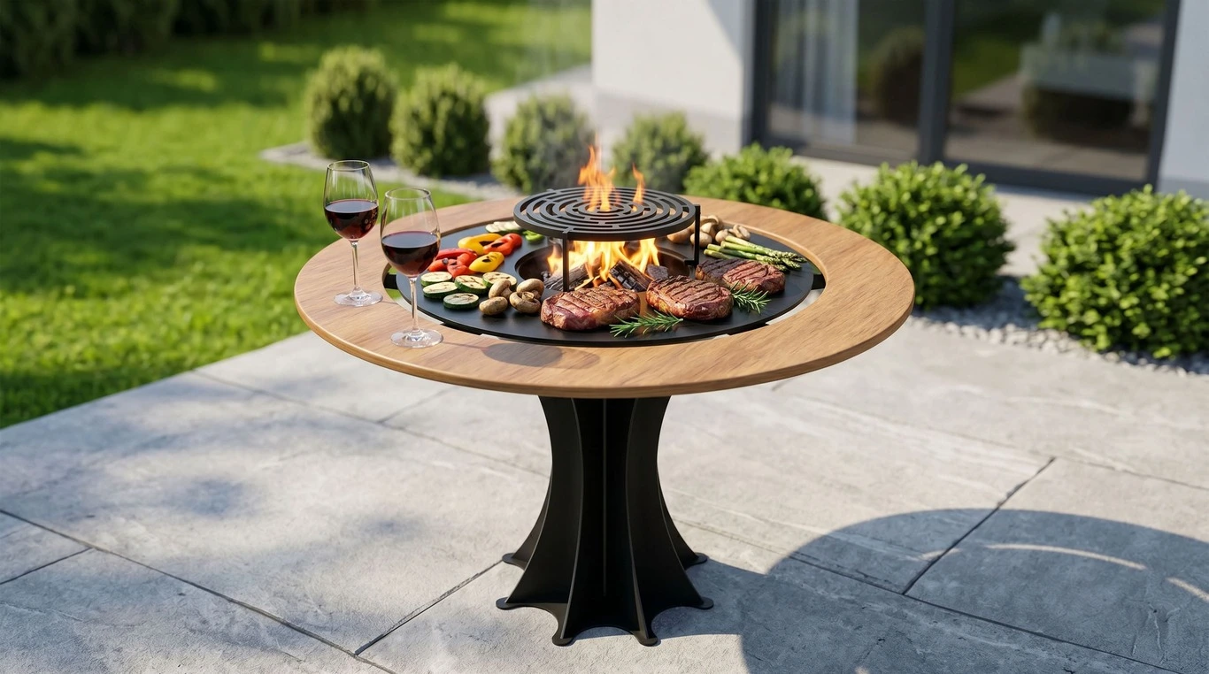 Round Table Fire Pit